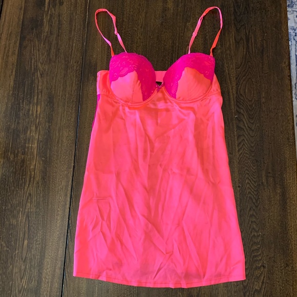 LA SENZA Push-up Satin Slip Dress - Picture 1 of 5